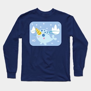 Baby Narwhal Long Sleeve T-Shirt